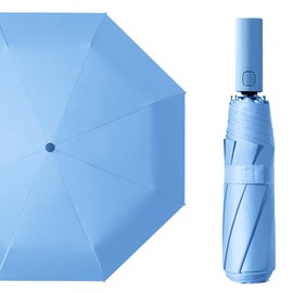 OXTXO Compact Travel Umbrella - Windproof and Strong Mini Umbrella with Automatic Folding, UPF>50+ UV Resistance, Perfect for Rain and Sun, Lightweight & Portable