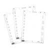 Durable Insertion Labels 150 x 67 mm for Label Pockets,