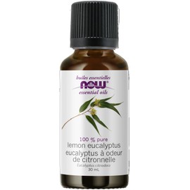 NOW Lemon Eucalyptus Oil, 30ml, Liquid 30 Milliliter