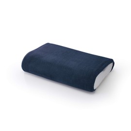 Tempur 73006486 Pillow Cover, Navy, Approx. 12.6 x 20.5 inches (32 x 52 cm), Elastic Type, Air Kaol Deodorizing Pillow Cover, Made in Japan
