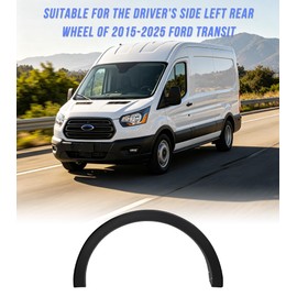 Rear Left Fender Trim Fit for 2015-2025 Ford Transit 150 250 350 350HD