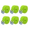 X AUTOHAUX Pack of 6 Car Cargo Lashing Straps with