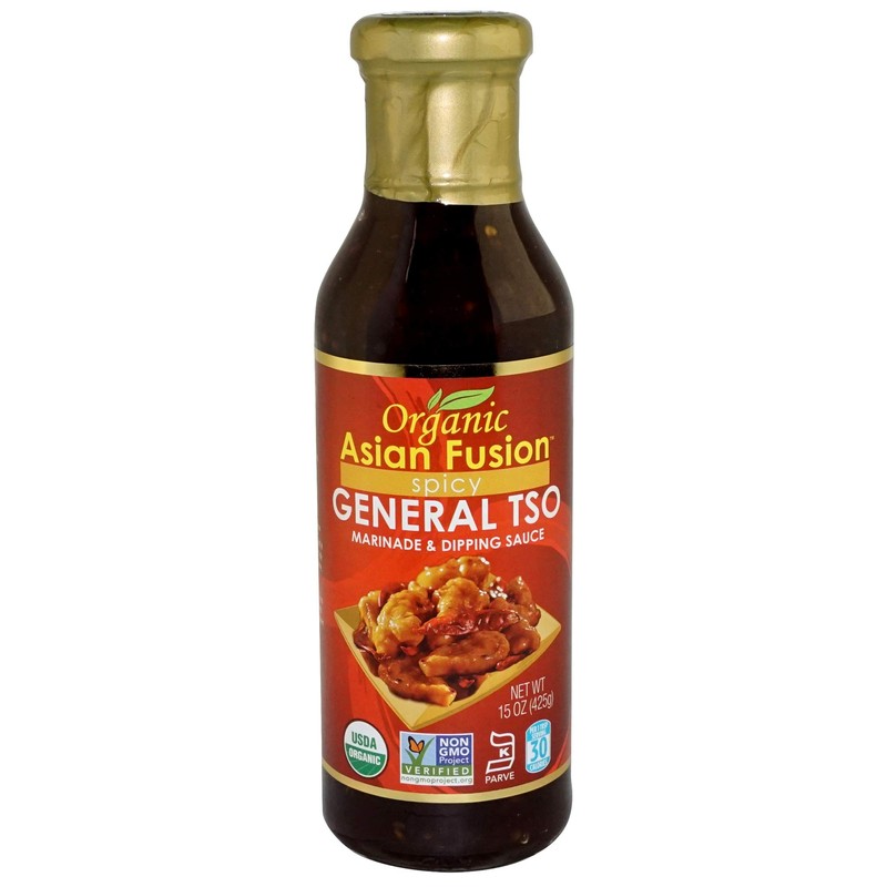 Organic Asian Fusion General Tso Sauce, 15 Ounce - Non-GMO,