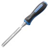 5-Piece Tang Chisel Set Woodworking w/Honing Guide & 2-Sided Sharpening