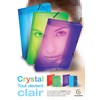 Exacompta 54342E Crystal ring binder made of PP (with 2