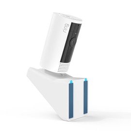 Koroao Adhesive Window Mount for Indoor Cam(1st Gen/2nd Gen)/R-ing Indoor Cam Plus,Easy to Install, No Tools Needed, Indoor Cam Camera 20 Degrees Tilt Strong Adhesive Wall Mounting Bracket (White)