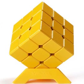 Kancharo Metal Cube [3x3 Cube with Japanese Strategy] (Yellow)