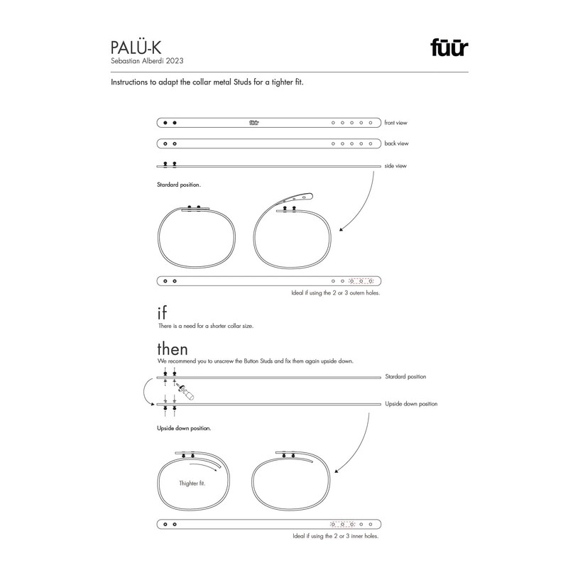 CAT COLLAR PALÜ-K 1.5 - Swiss Design, Made in Spain