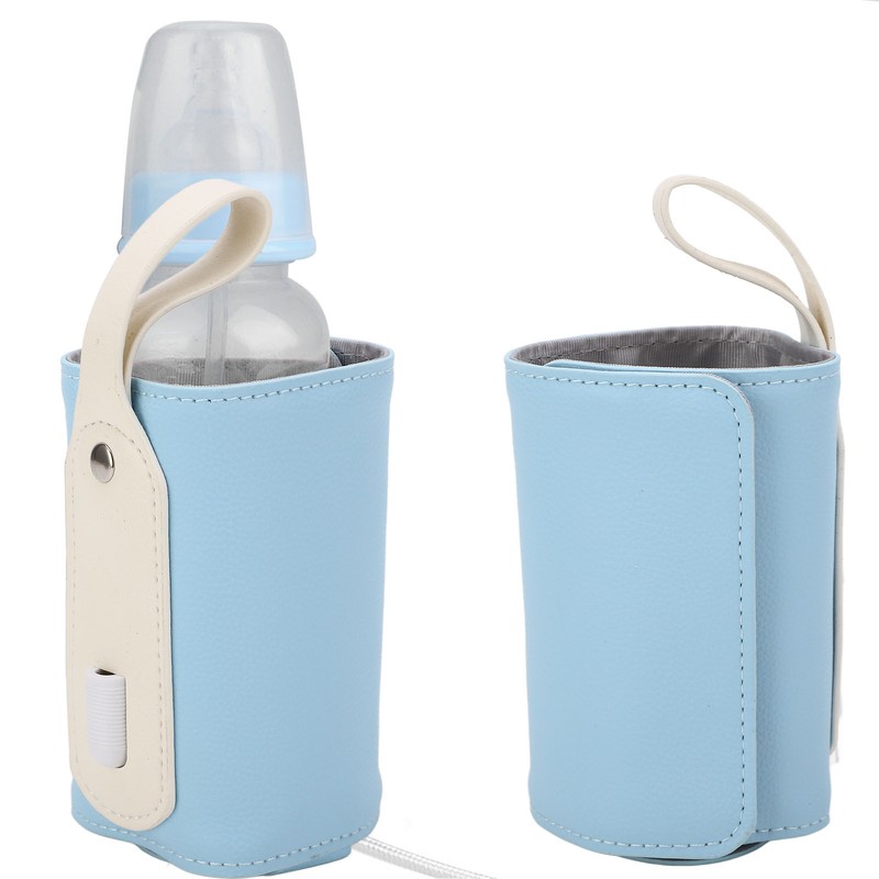 USB Baby Bottle Warmer Portable Milk Travel Storage Insulation Thermostat