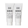 Uno Whipped Wash Black 130g x 2 pcs