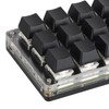 Programmable Macro Keyboard 2 Knobs Blue Switch Black 12 Keys