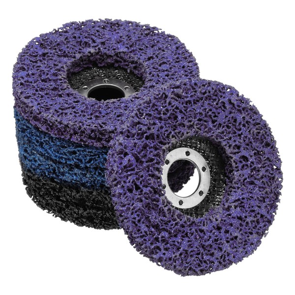 HARFINGTON 6pcs Strip Disc Stripping Wheels Set 4.5" x 7/8"