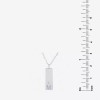 Silver treasures Collar Con Colgante De Plata Ley Con Inicial