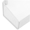 MAGICLULU Bedside Hanging Storage Basket Dormitory Bed Organizer with Hooks