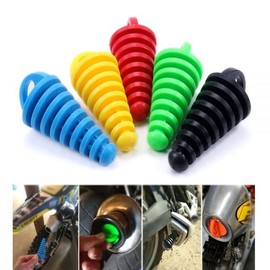 muffler exhaust pipe plug motorcycle rubber air wash / 소음기 배기 파이프 플러그 오토바이 고무 공기 워시