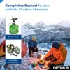 Optimus Crux Weekend HE Camping Stove grey/green 2019 camping cooker