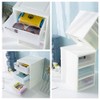 Paulele（パウレレ） Storage Box, Storage Case, Drawer, 3-Tier, B6-1 Size: Width