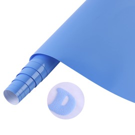 Tintnut Puff Vinyl Heat Transfer - 10inches x 6ft 3D Cornflower Blue Puff HTV Roll Heat Transfer Vinyl Foaming Colorful Puffy Iron on Vinyl for T-Shirts DIY Compatible with Cricut or Silhoutte Cameo