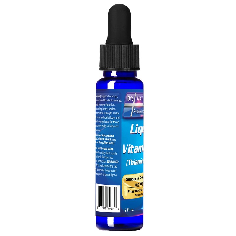 Dr's Advantage Liquid Vitamin B1 Dropper 2oz - Thiamine B1