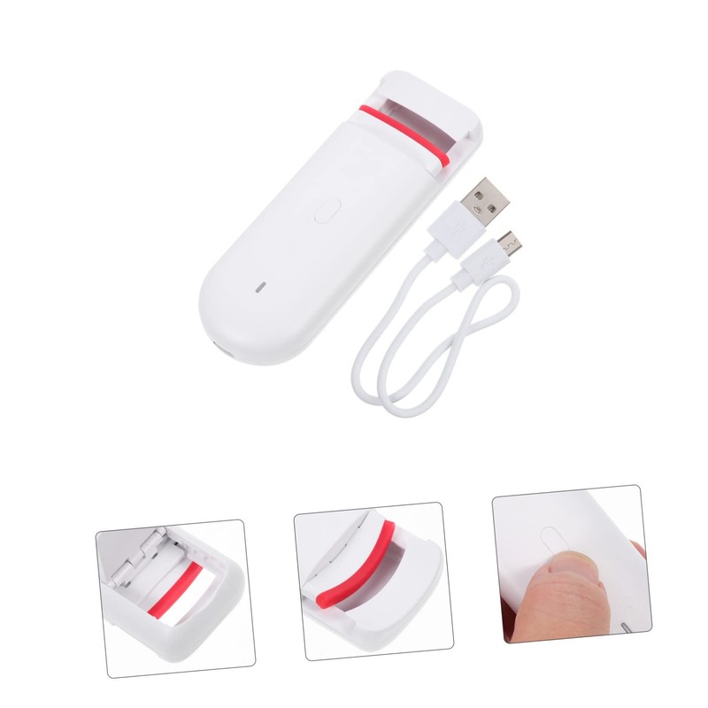 Beavorty Portable Electric Eyelash Curler Precision Design for Women Small