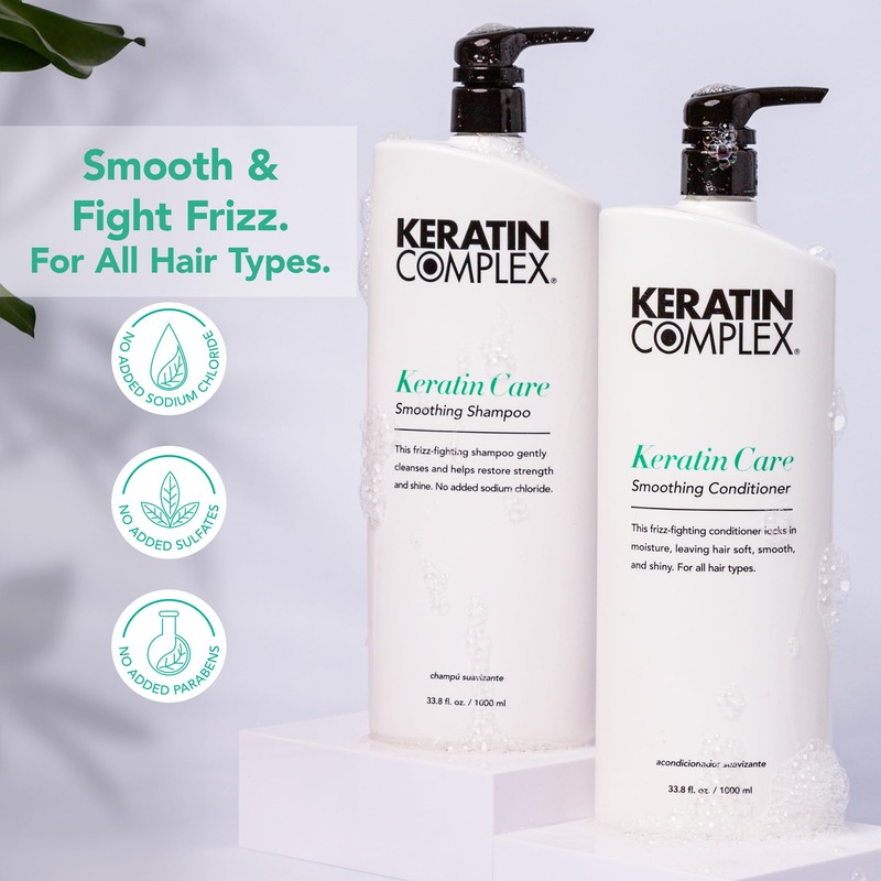 Keratin Complex - Keratin Care Smoothing Shampoo & Conditioner Duo