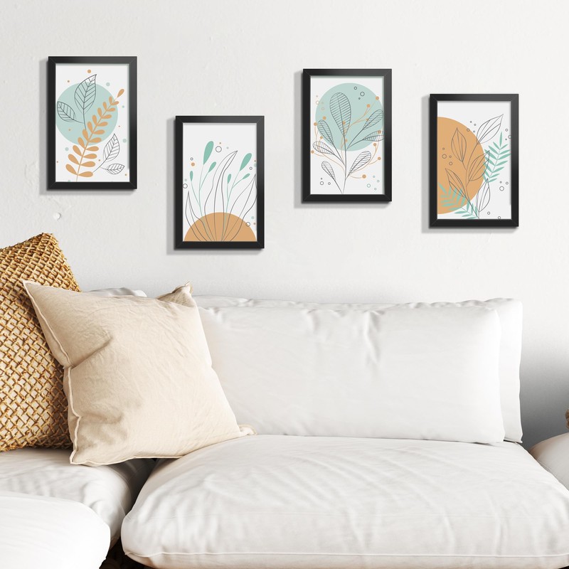 LaVie Home 6x9 Picture Frame for Wall Display, 6x9 Black