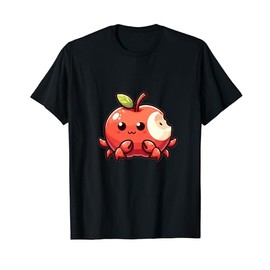 Crab Legs Apple Salty Crab T-Shirt, black