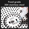 Foldable Vegetable Steam Basket No Warping 304 Stainless Steel Folding