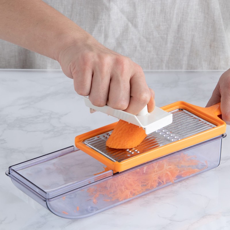 Wahei Freiz ME-7290 Slicer Set, Stainless Steel Slicer, Julienne Slicer,