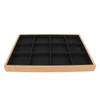 12 Grid Jewelry Tray Soft Elegant Appearance Strong Light Weight