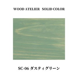 Washin Paint 800826 Water-Based Paste Like Varnish, Wood Atelier, Solid Color, 3.2 oz (90 g), For Indoor Wood Areas, Dusty Green