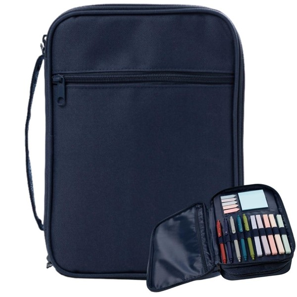 S.F. Creations Premium Bible & Book Carrying Case with Journaling