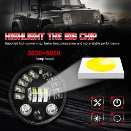 CHUSYYRAY Upgrade DOT Approved LED Headlights Turn for Mack CV713 Granite Dump Truck