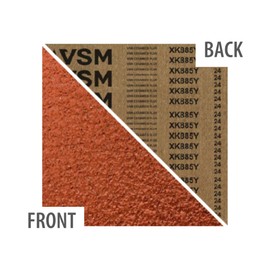 VSM 10-Pack - 1-1/2" X 30" 120 Grit (Medium) - Ceramic Plus Abrasive Belts with Top Size, Tear-Resistant Flexible Cloth Backing, Durable Hand-Held Machine Compatible Sanding Belts