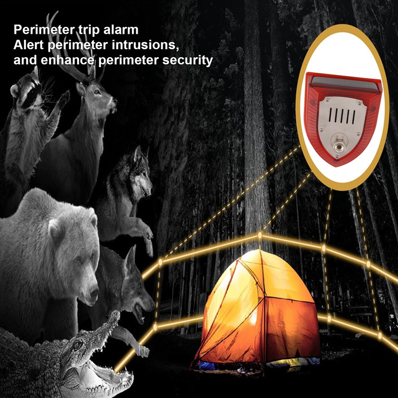 Animal Repellent USB Interface Charging Energy Saving Solar Powered Animal