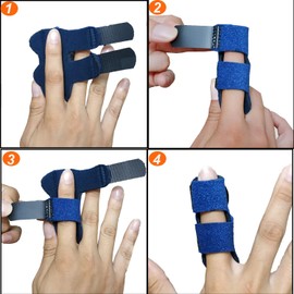 Finger Fractured Protective Sleeve is Breathable Finger Supporter Spring Finger Poke Finger Tendonitis Sports Protection Rehab
