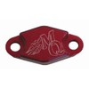 Modquad Park Brake Blockoff Plate Red ATV Universal