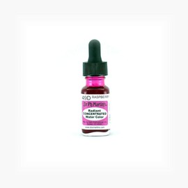 Dr. Ph. Martin's Radiant Concentrated Water Color (49D) Watercolor Bottle, 0.5 oz, Raspberry