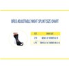 Breg Adjustable Night Splint