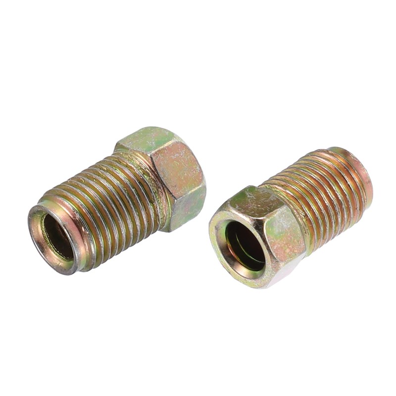X AUTOHAUX 50pcs Motorcycle Brake Line Tube Fittings M10 PP54