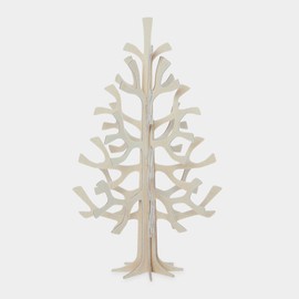 Lovi Mini Tree Christmas Tree Momi-no-ki 5.5 inches (14 cm) NT Natural Birch Ornament Card Assembly Made in Finland