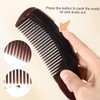 Sleek Bun Brush Dandruff Comb Energy Massage Comb Hairdressing Comb