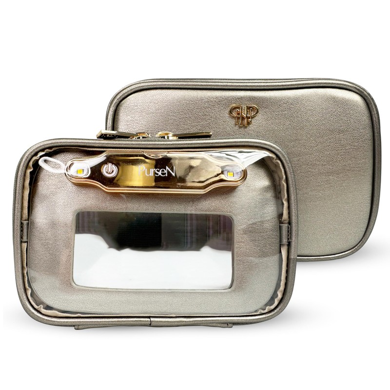 OFT 2024 LITTMINI Lighted Mirror Case - Small Makeup Bag