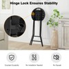 5Rcom Folding Stool, 24 inch Tall Folding Bar Stool with