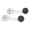Pair of Interior Window Crank Handle 12745409 Replacement for Ford
