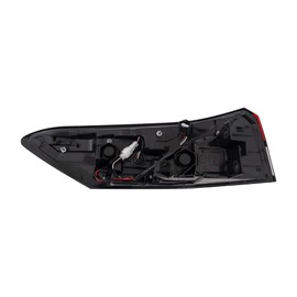 KarParts360 For Nissan Pathfinder 2022 2023 2024 Tail Light Assembly Passenger Side | Outer | LED | Red And Clear Lens | With Bulbs | Replacement For NI2805126 | 26550-6TA0B