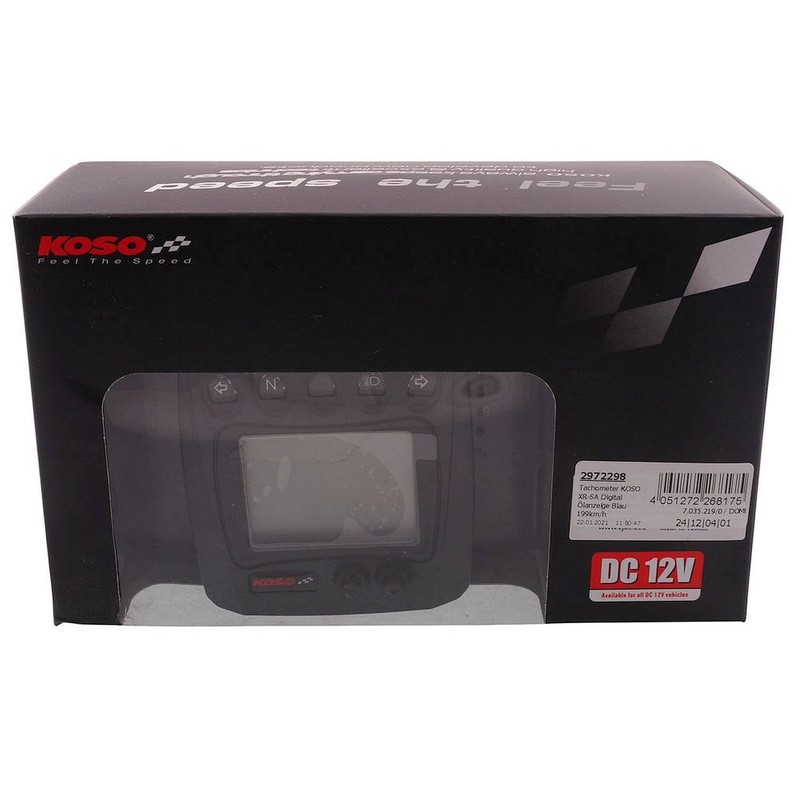 Speedometer KOSO Digital XR-SA Oil Indicator