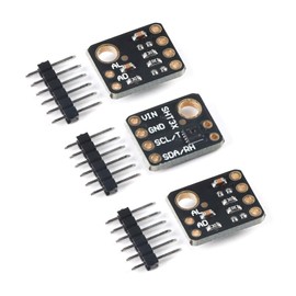 MusRock 3Pcs SHT31-D Temperature Humidity Sensor Module SHT31 Temperature and Humidity Sensor Breakout Digital Output IIC I2C Interface 3.3V GY-SHT31-D for Arduino Smart Home