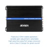 JENSEN JA4CH Class-D 4-Channel Car Audio Amplifier | Motorcycle, ATV/UTV,