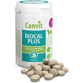Canvit Calcium Tablets & Calcium Supplement for Dogs | Joint Supplements for Dogs | Hip & Joint Care for Dogs | Calcium Citrate for Dog Dental Care | Collagen for Dogs | Small Dogs 230g (210 Tablets)